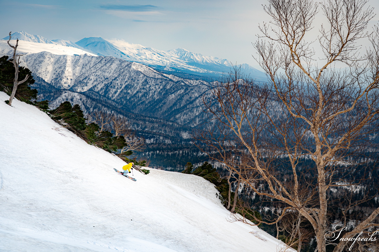 大雪山旭岳ロープウェイ｜ 2025～2026 Season Final...。北海道でイチバン高い山『旭岳』斜面にシュプールを描いて、滑り納め。今シーズンもありがとうございました。